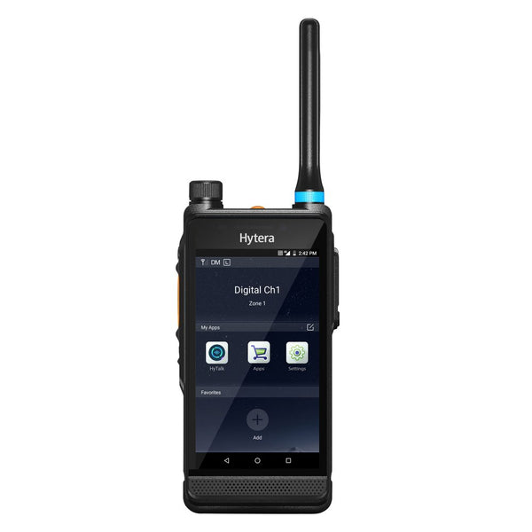 Hytera PDC550 Multi Mode Handheld Radio DMR / LTE Push To Talk Over Cellular Package Deal